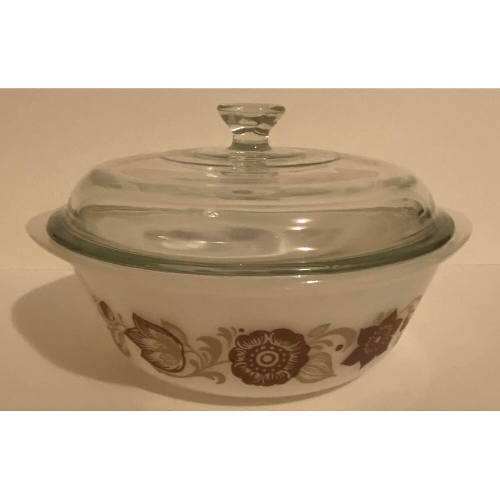 Vintage Glasbake J2600 Casserole Dish